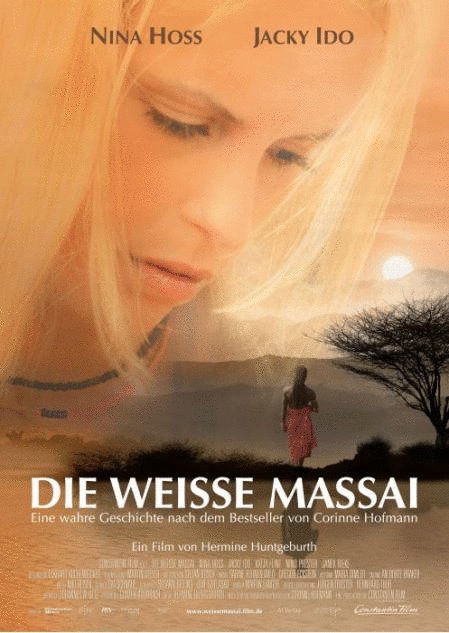 L'affiche originale du film Die Weisse Massai en allemand