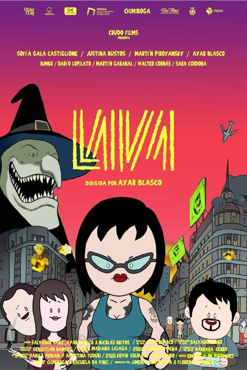 L'affiche originale du film Lava en espagnol