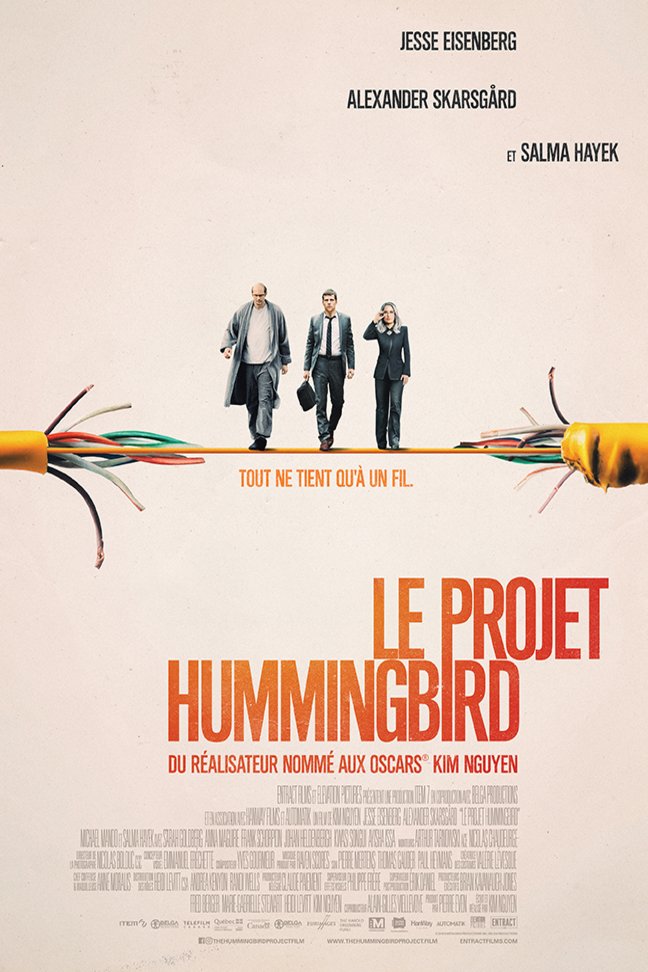 L'affiche du film Le Projet Hummingbird