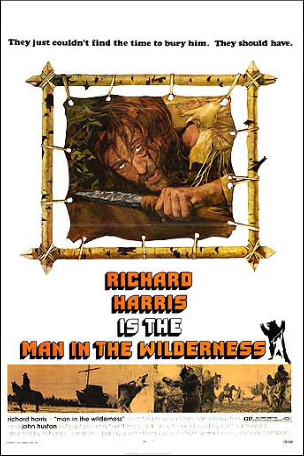 L'affiche du film Man in the Wilderness