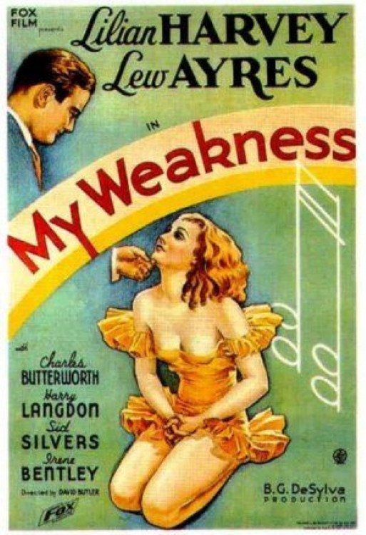 L'affiche du film My Weakness