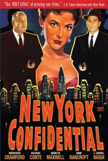 L'affiche du film New York Confidential