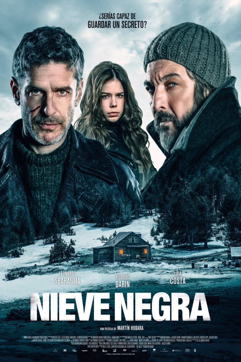 L'affiche originale du film Black Snow en espagnol