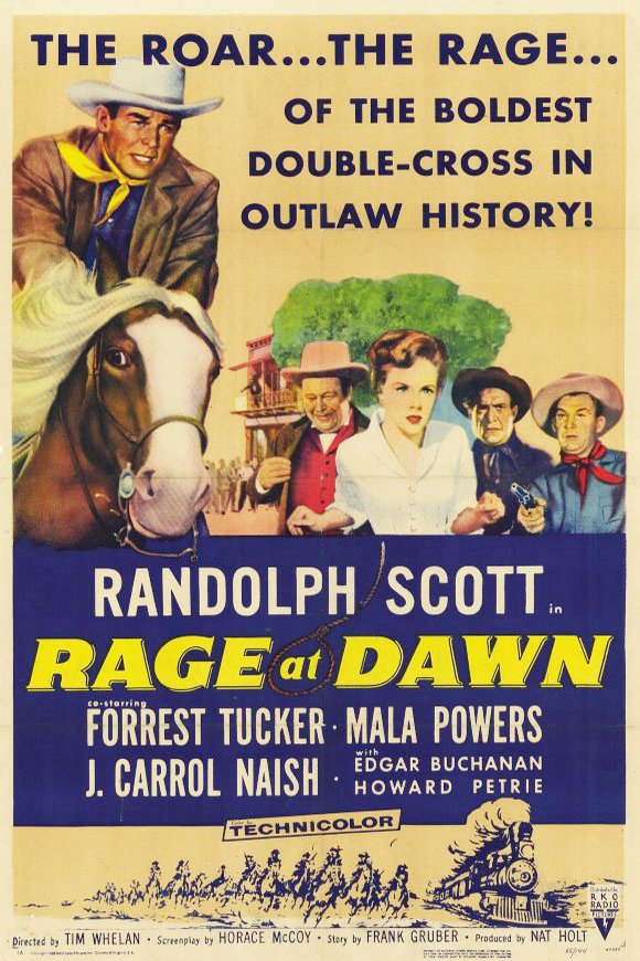 L'affiche du film Rage at Dawn