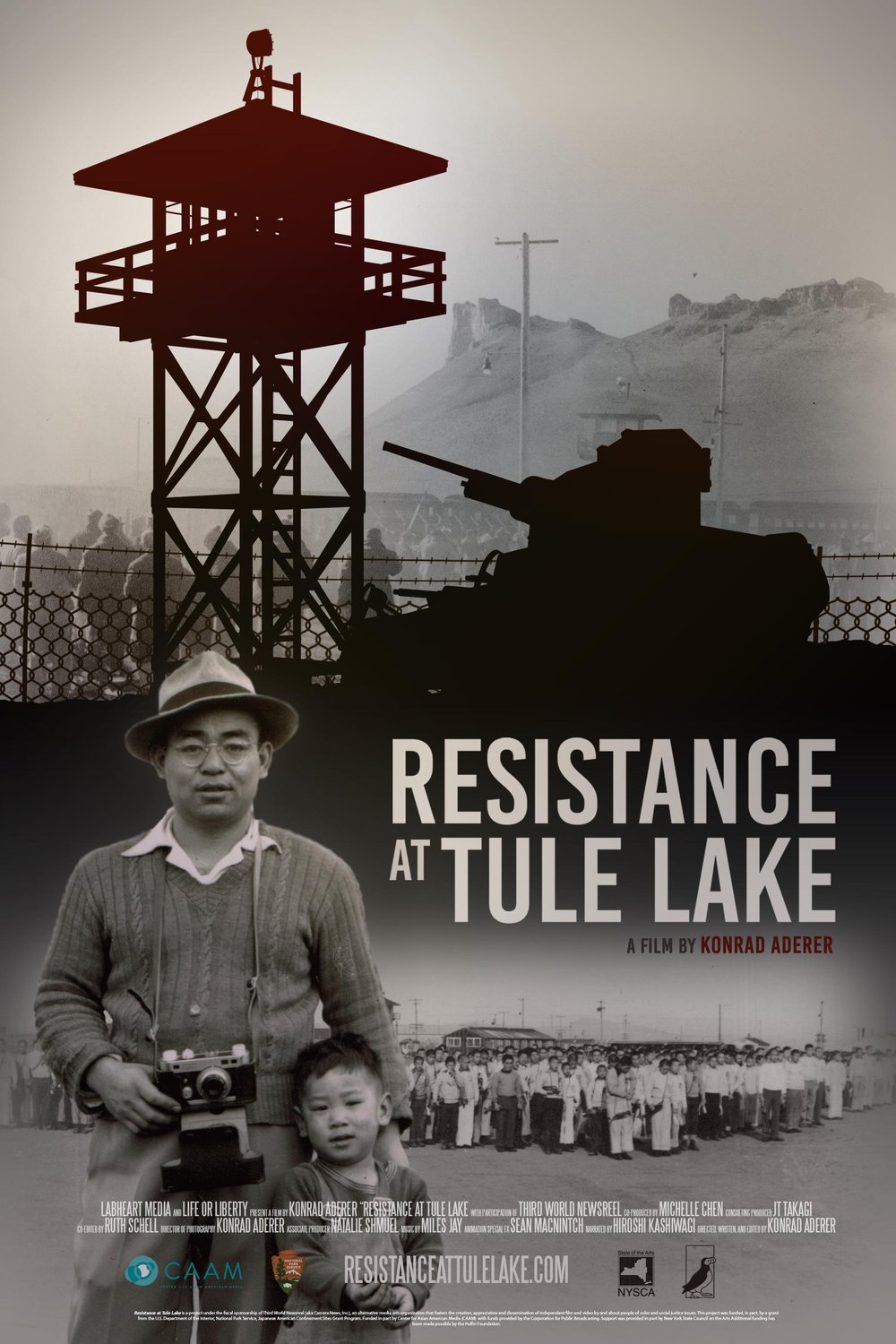 L'affiche du film Resistance at Tule Lake