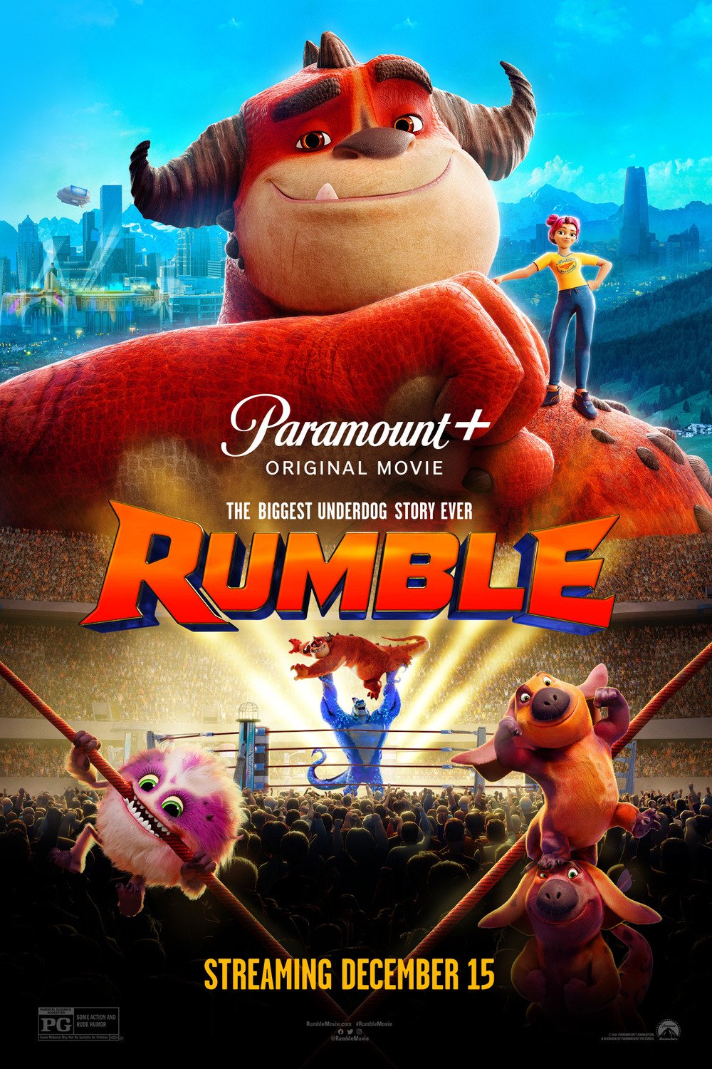 L'affiche du film Rumble