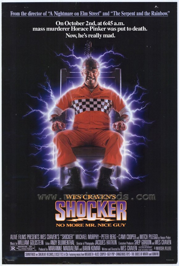L'affiche du film Shocker