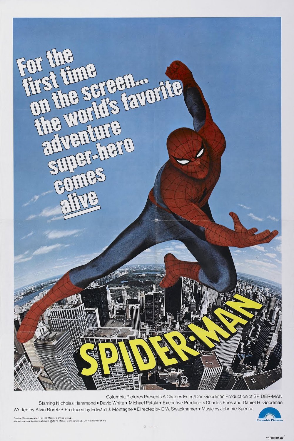 L'affiche du film The Amazing Spider Man