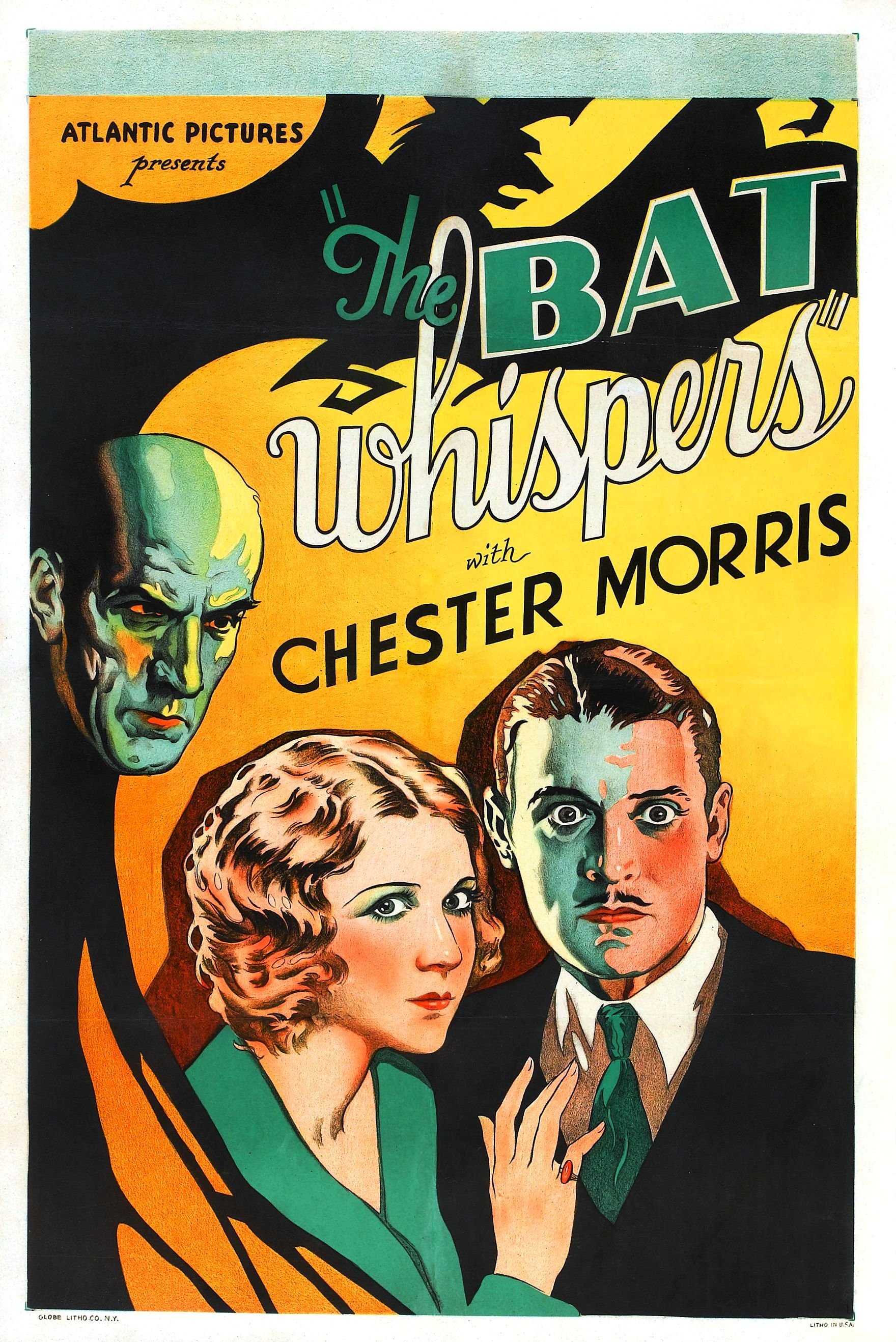 L'affiche du film The Bat Whispers