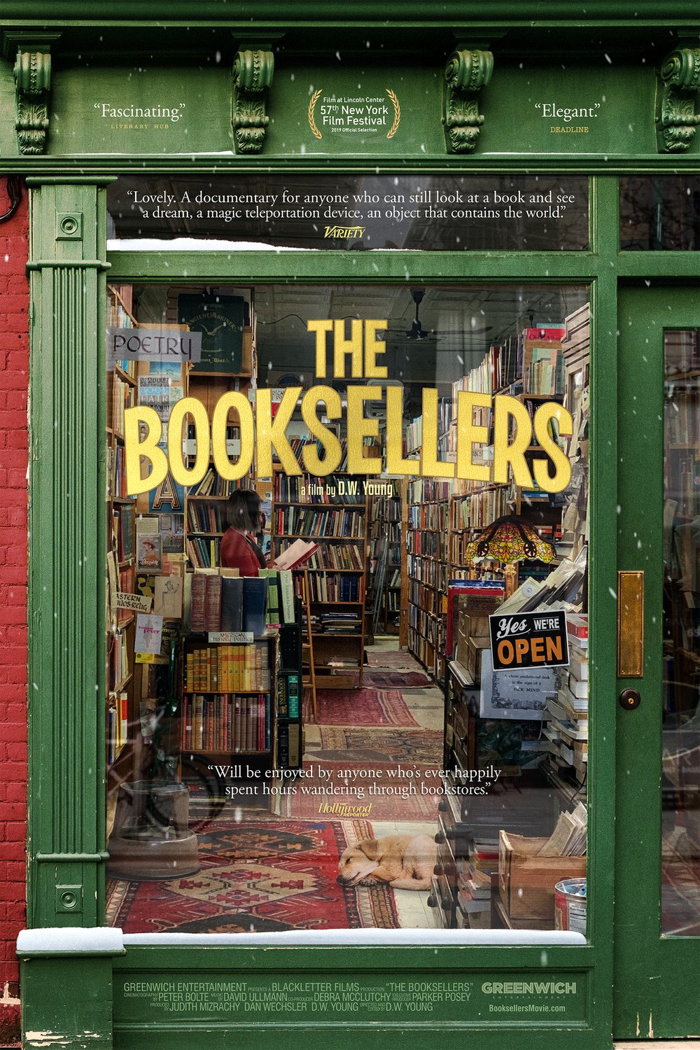 L'affiche du film The Booksellers
