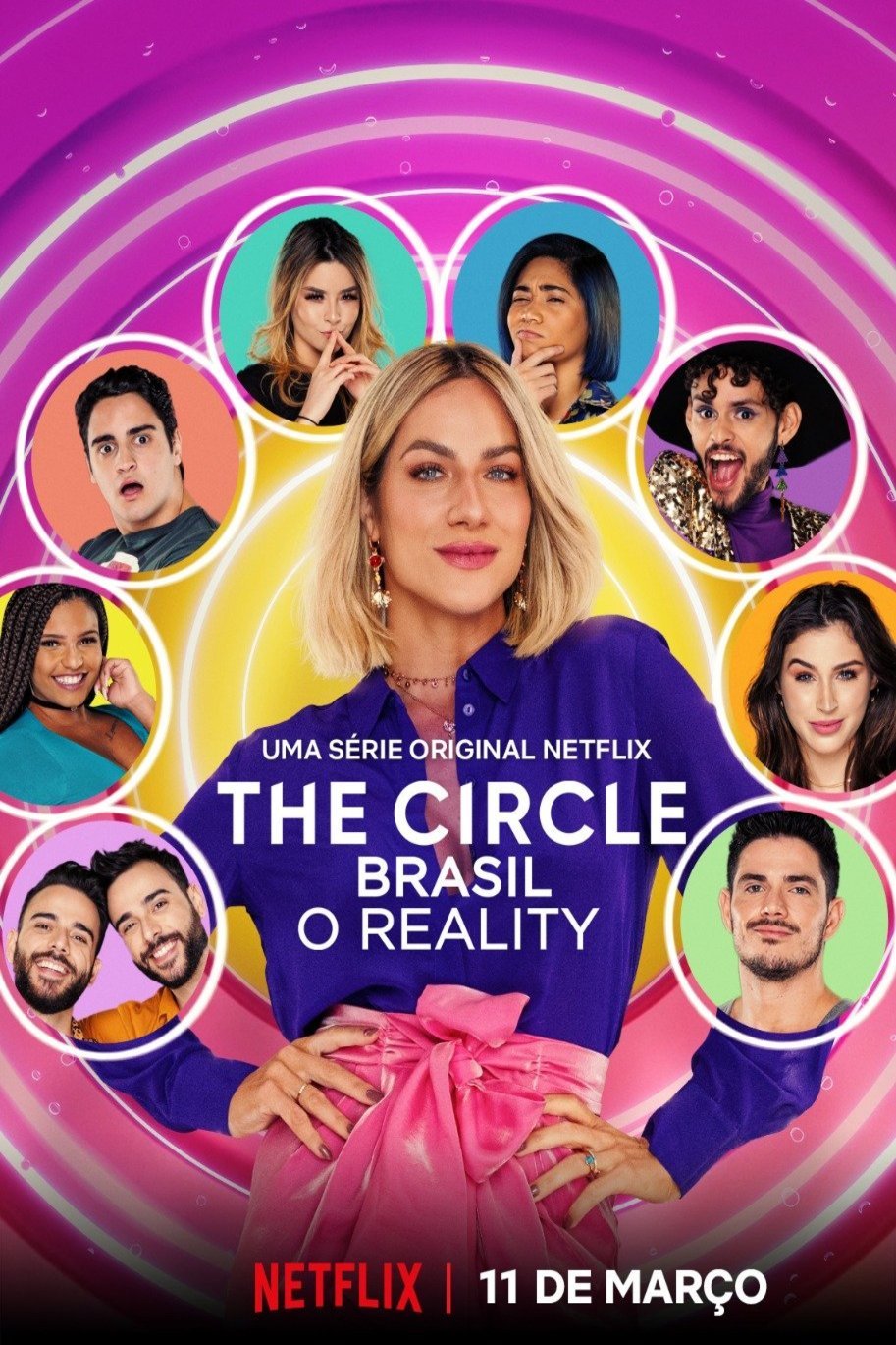 L'affiche originale du film The Circle: Brazil en portugais