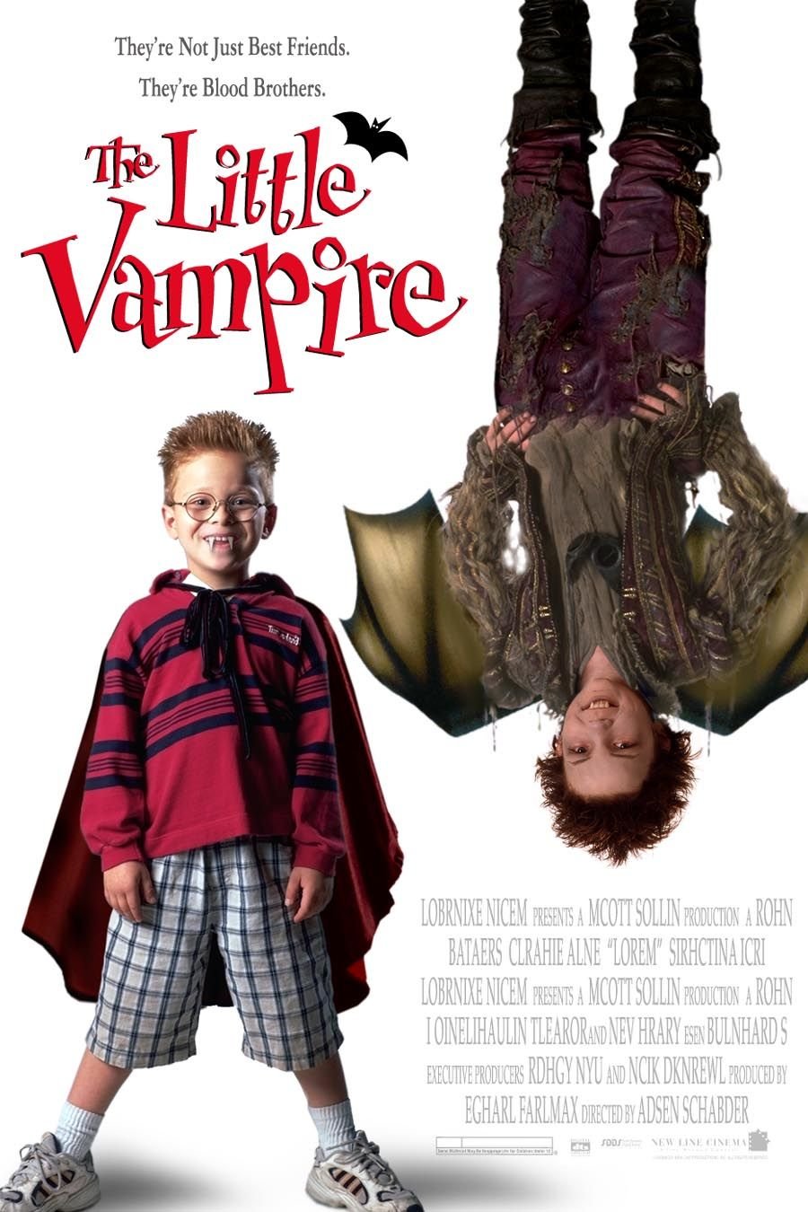 L'affiche du film Le Petit Vampire
