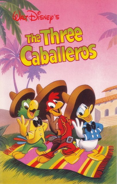 L'affiche du film The Three Caballeros