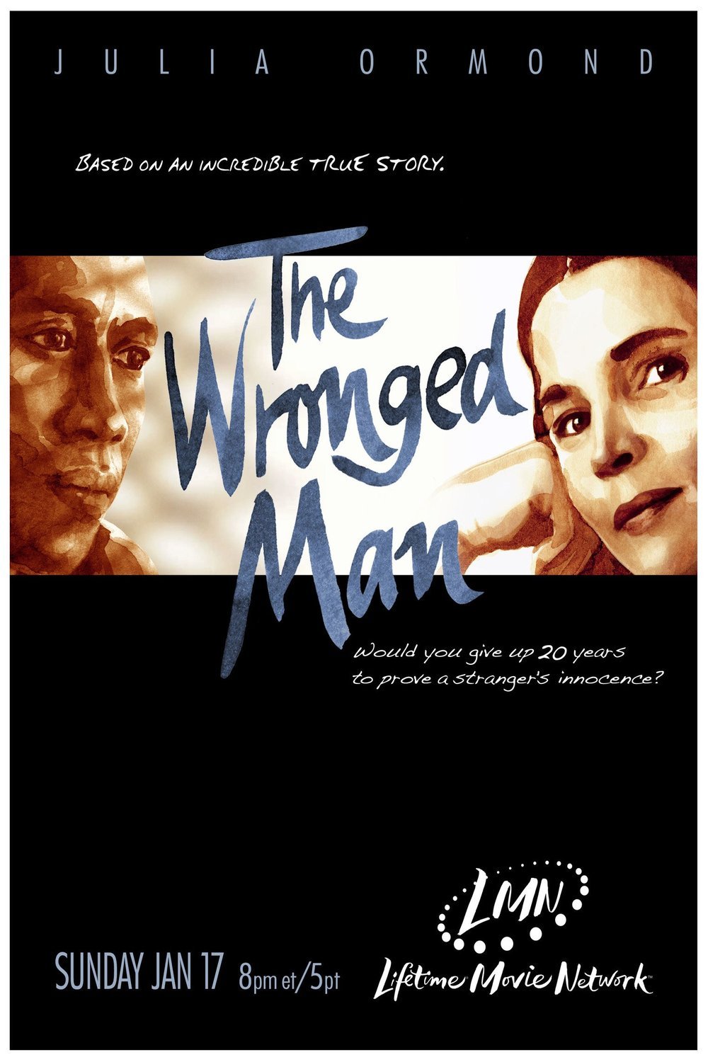 L'affiche du film The Wronged Man