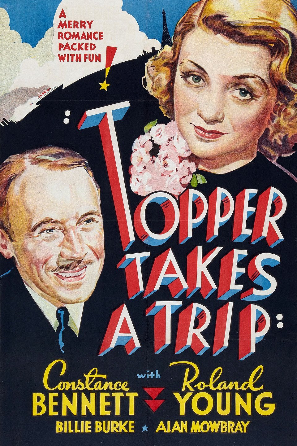 L'affiche du film Topper Takes a Trip