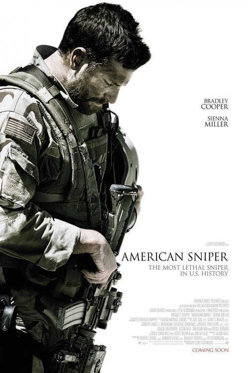 L'affiche du film American Sniper