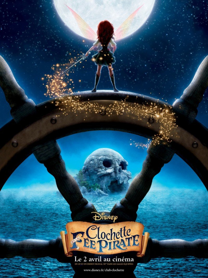 L'affiche du film Clochette et la Fée Pirate
