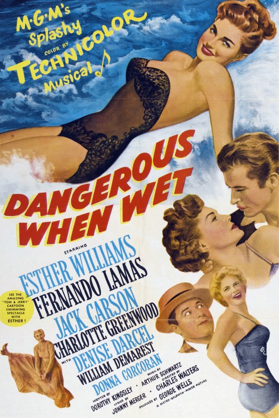 L'affiche du film Dangerous When Wet