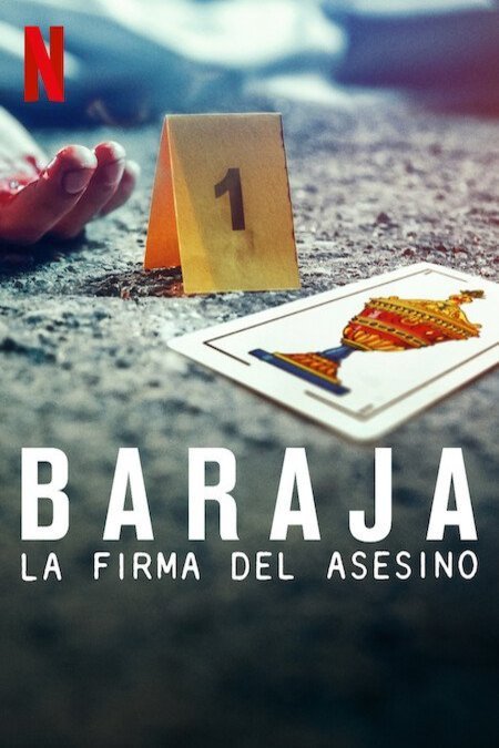 Spanish poster of the movie El asesino de la baraja