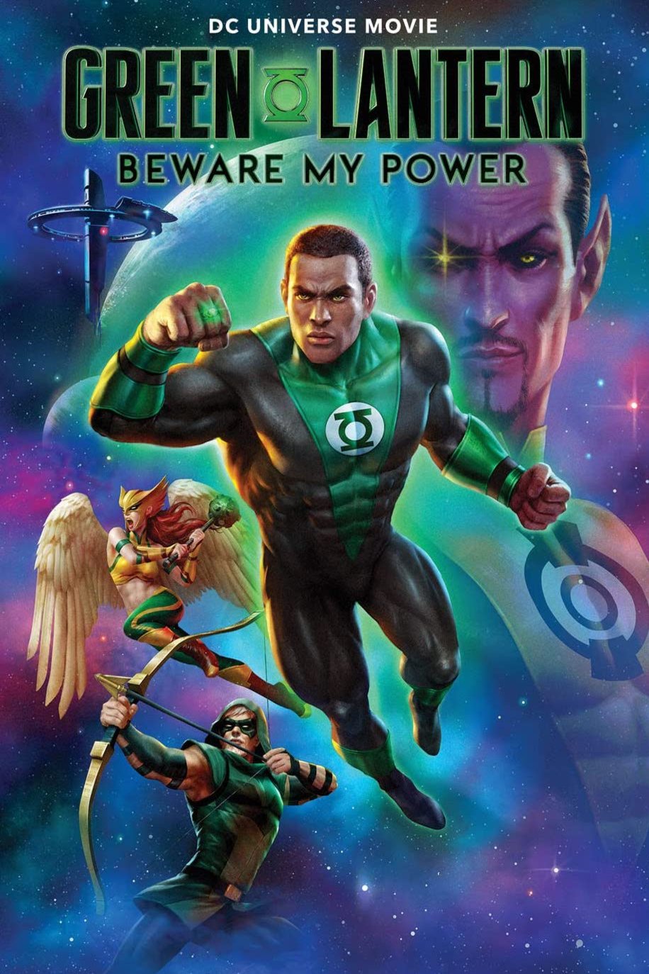 L'affiche du film Green Lantern: Beware My Power