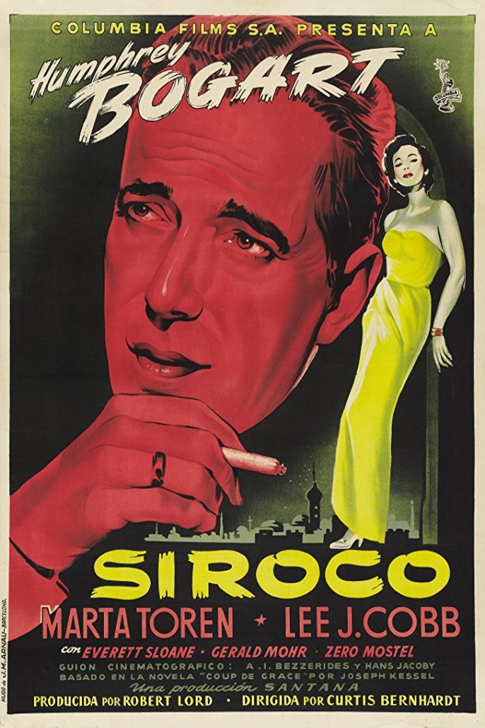 L'affiche du film Sirocco
