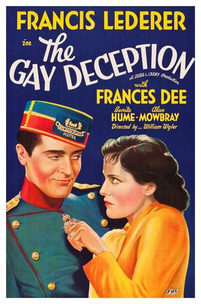 L'affiche du film The Gay Deception