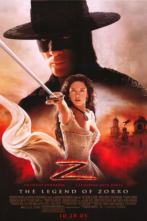 L'affiche du film La Légende de Zorro