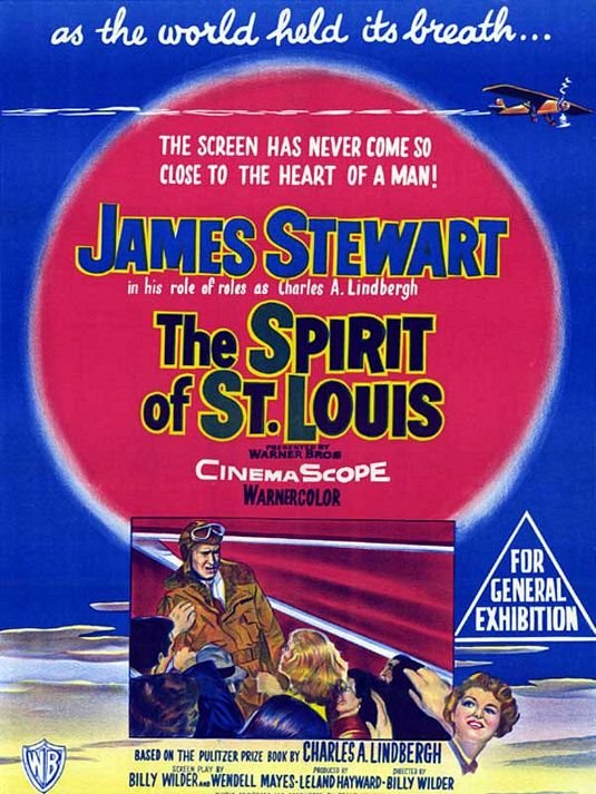 L'affiche du film The Spirit of St. Louis