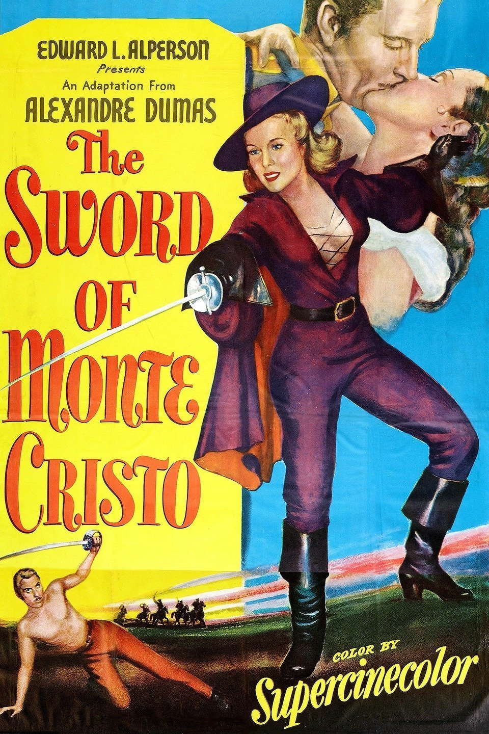 L'affiche du film The Sword of Monte Cristo