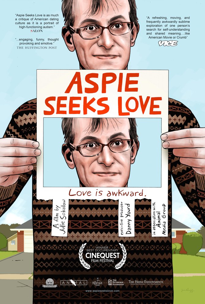 L'affiche du film Aspie Seeks Love