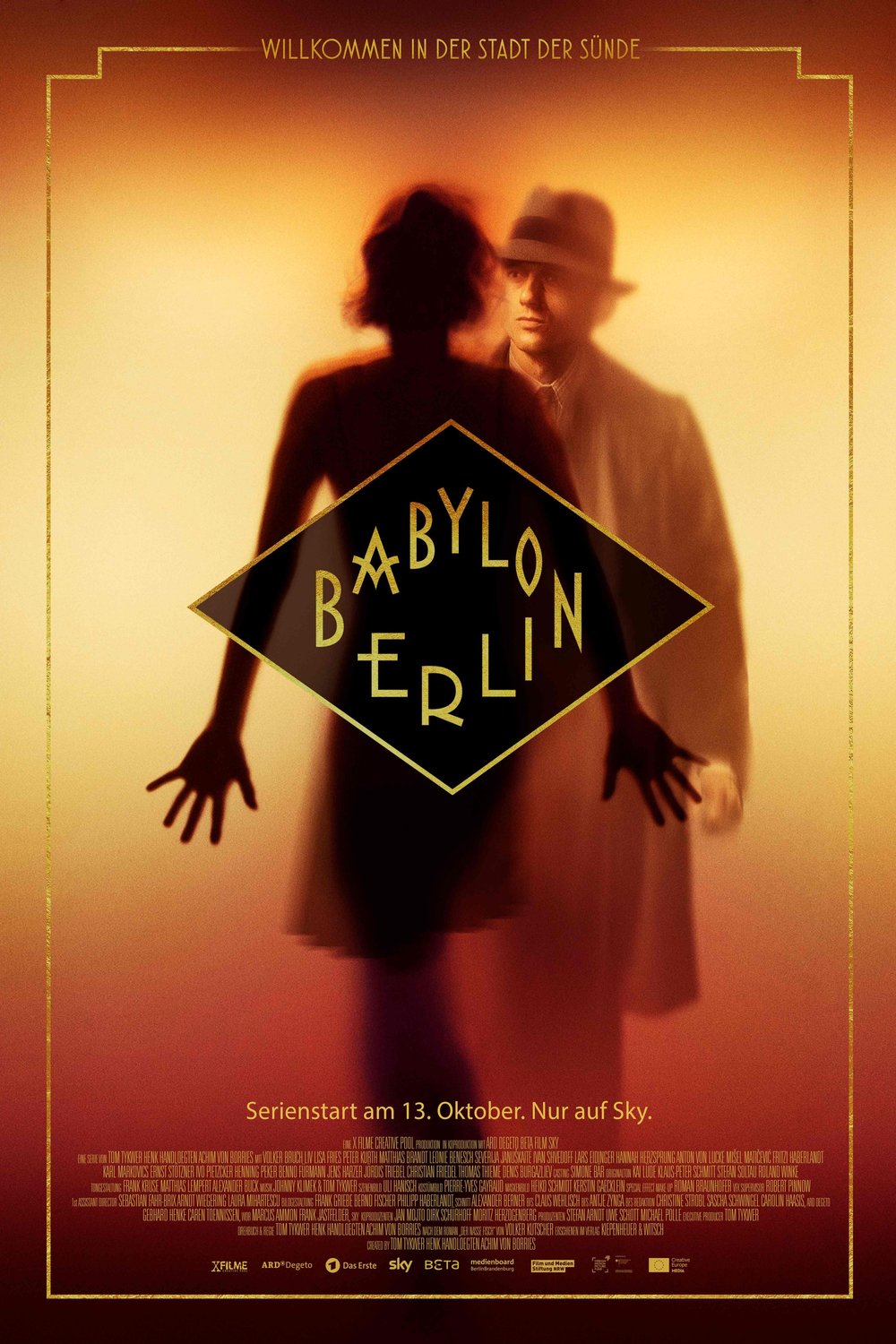 German poster of the movie Babylon Berlin