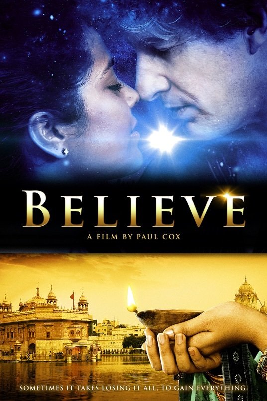 L'affiche originale du film Believe en anglais