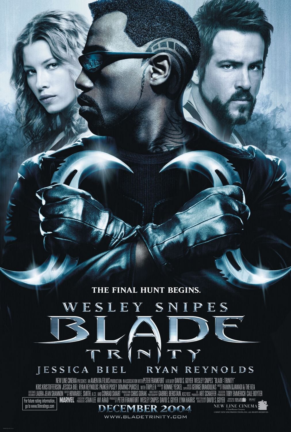 L'affiche du film Blade: Trinity