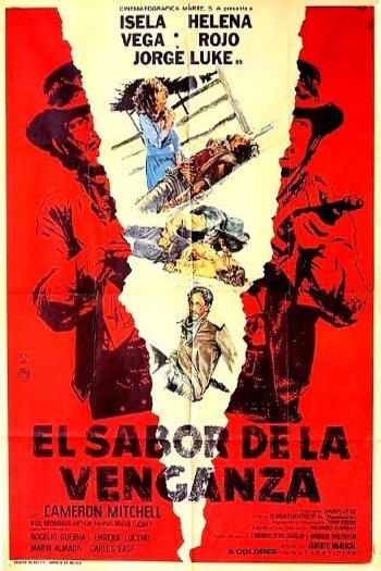 L'affiche originale du film El sabor de la venganza en espagnol