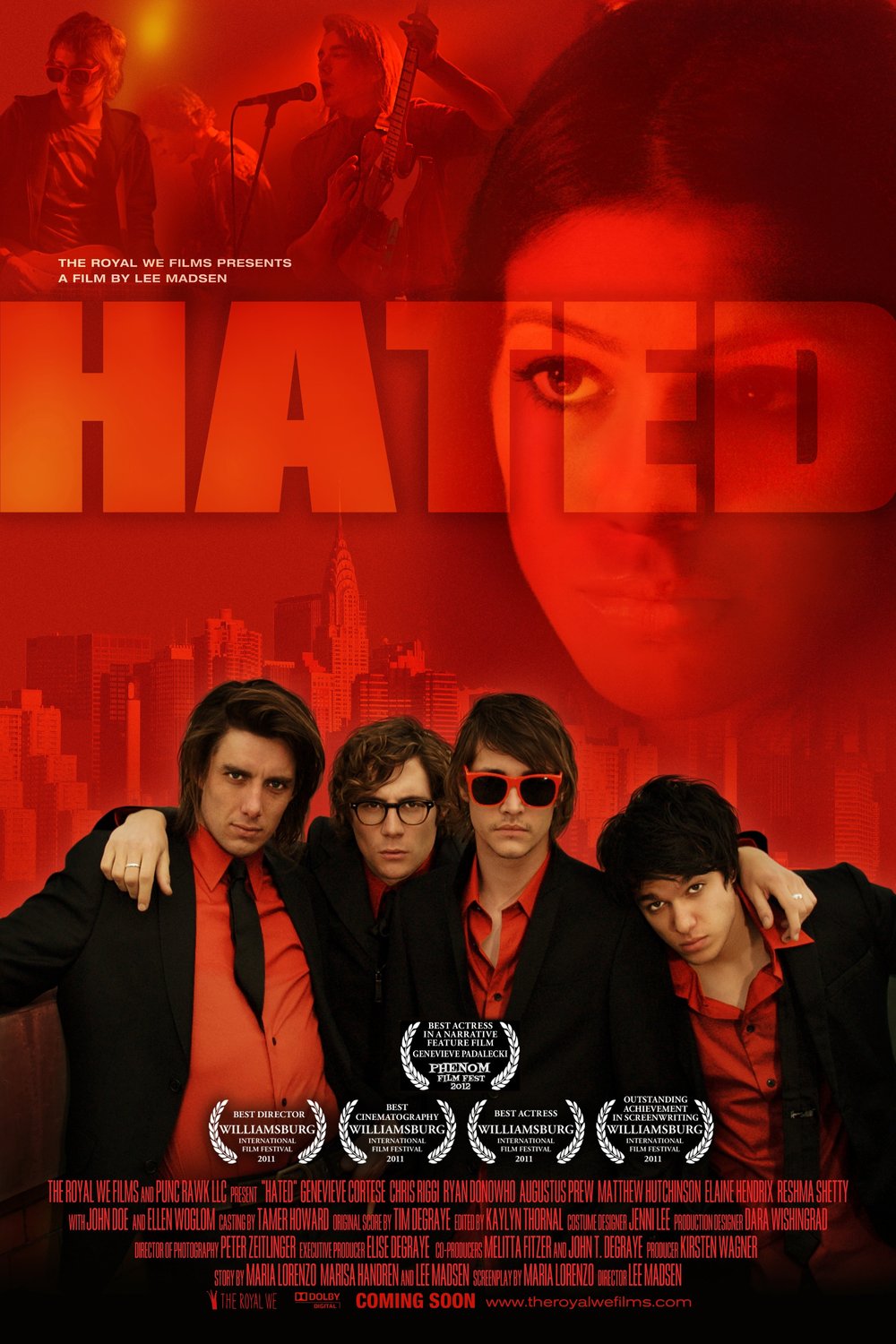 L'affiche du film Hated