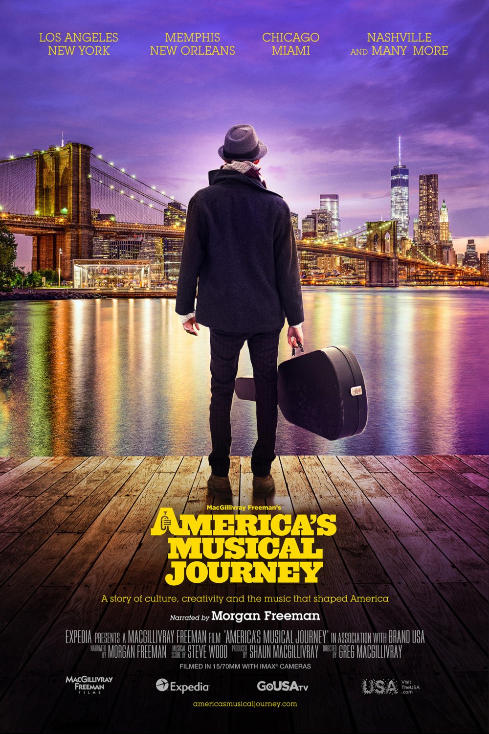 L'affiche du film America's Musical Journey