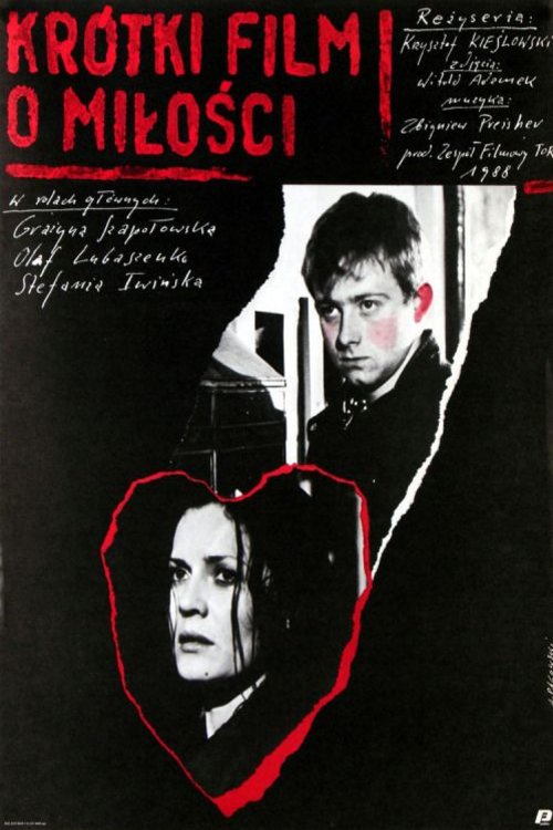 L'affiche originale du film Brève histoire d'amour en portugais