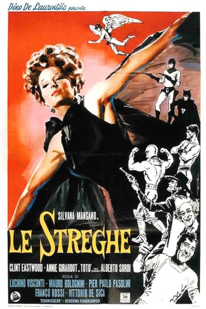L'affiche originale du film The Witches en italien