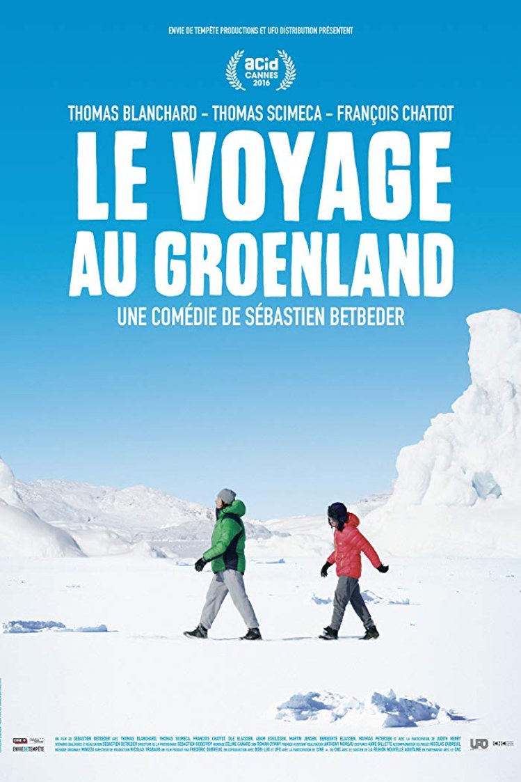 L'affiche du film Le Voyage au Groenland