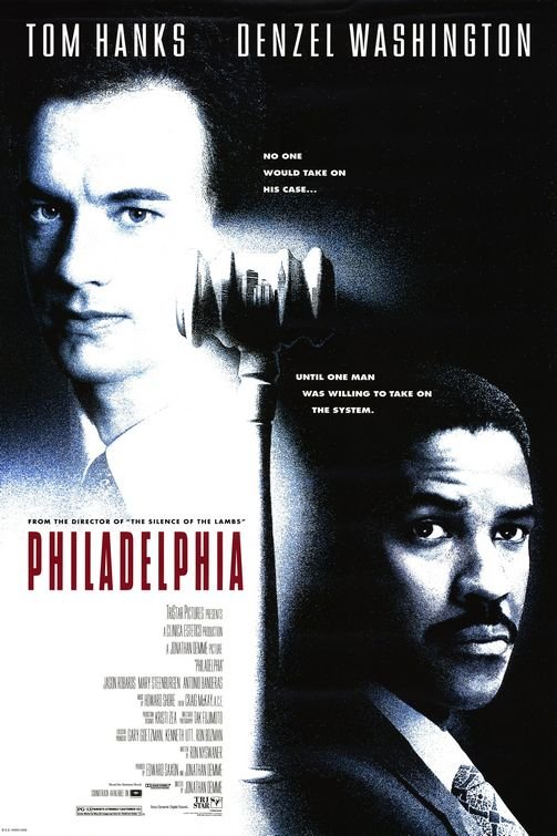 L'affiche du film Philadelphia