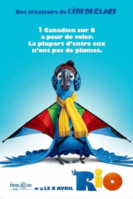 L'affiche du film Rio