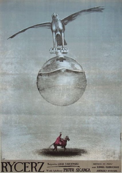 Polish poster of the movie The Knight