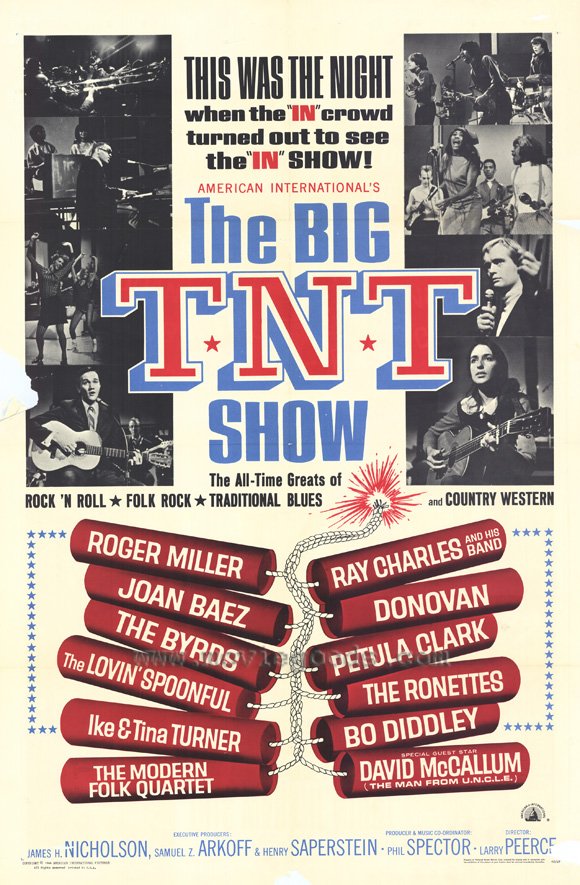 L'affiche du film The Big T.N.T. Show