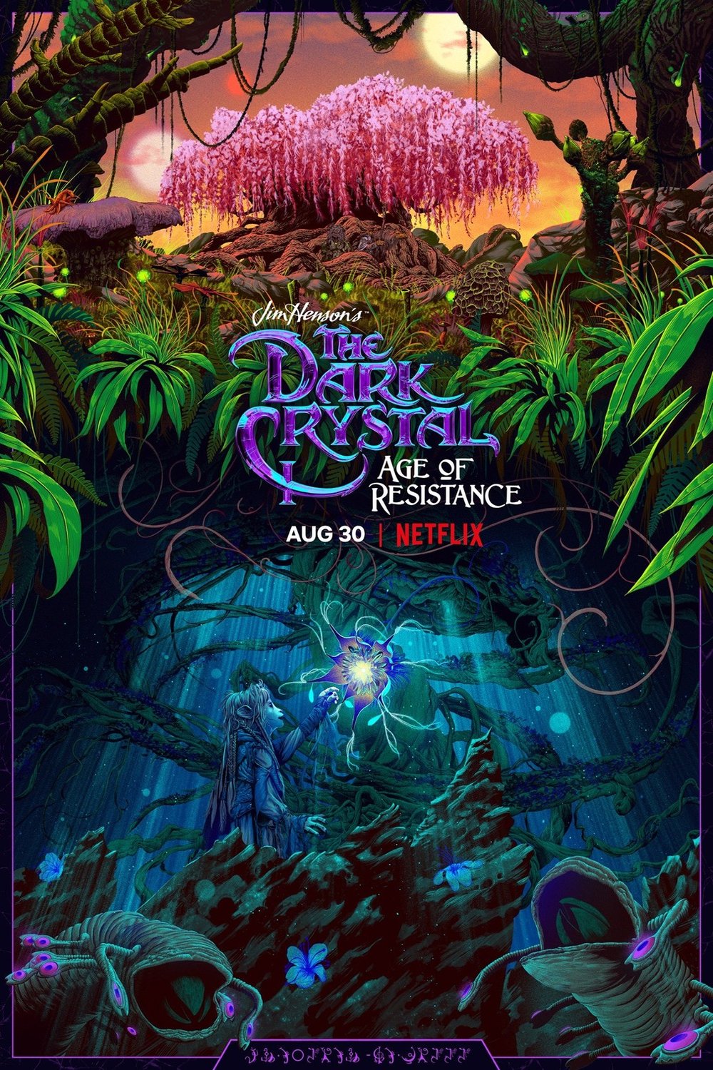 L'affiche du film The Dark Crystal: Age of Resistance