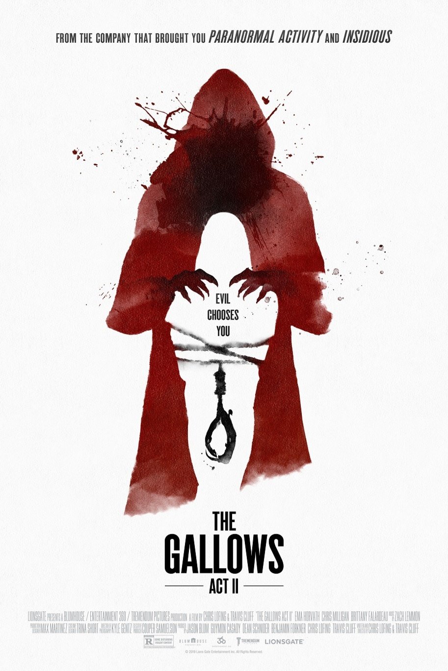 L'affiche du film The Gallows Act II
