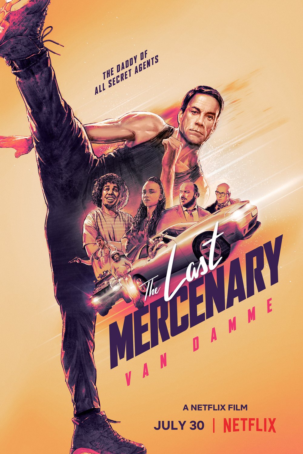 L'affiche du film The Last Mercenary