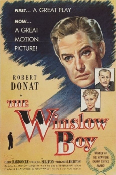 L'affiche du film The Winslow Boy