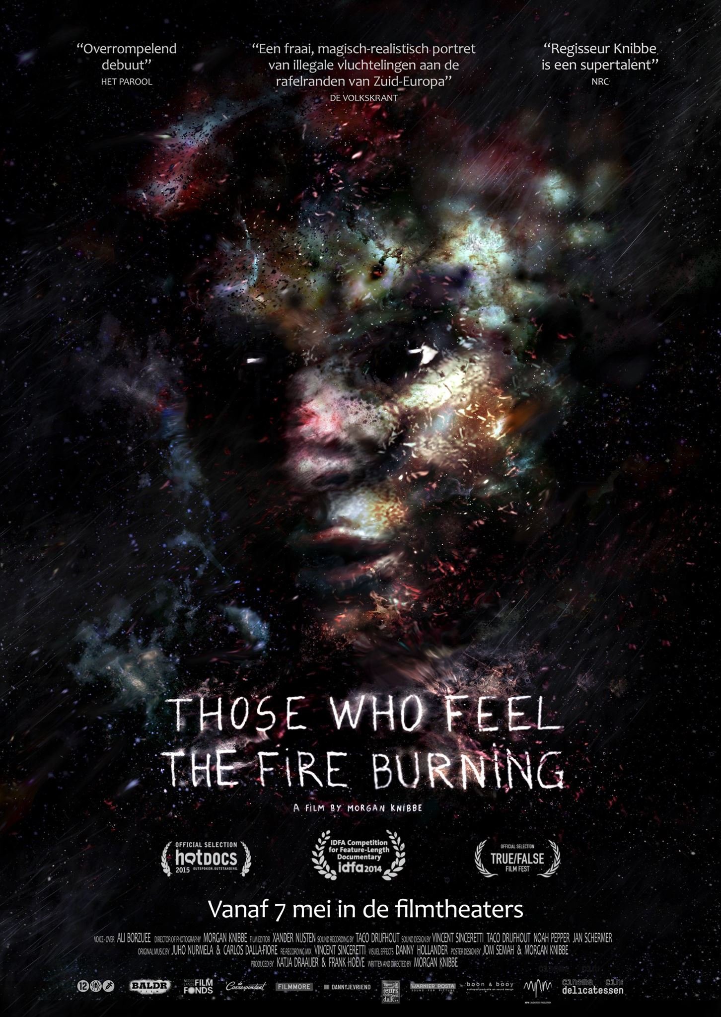 L'affiche originale du film Those Who Feel the Fire Burning en arabe