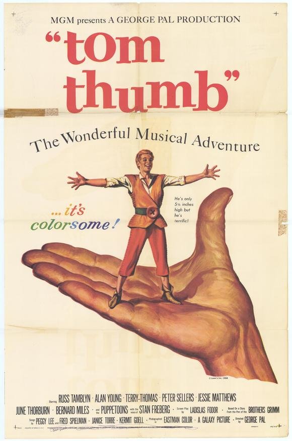L'affiche du film Tom Thumb