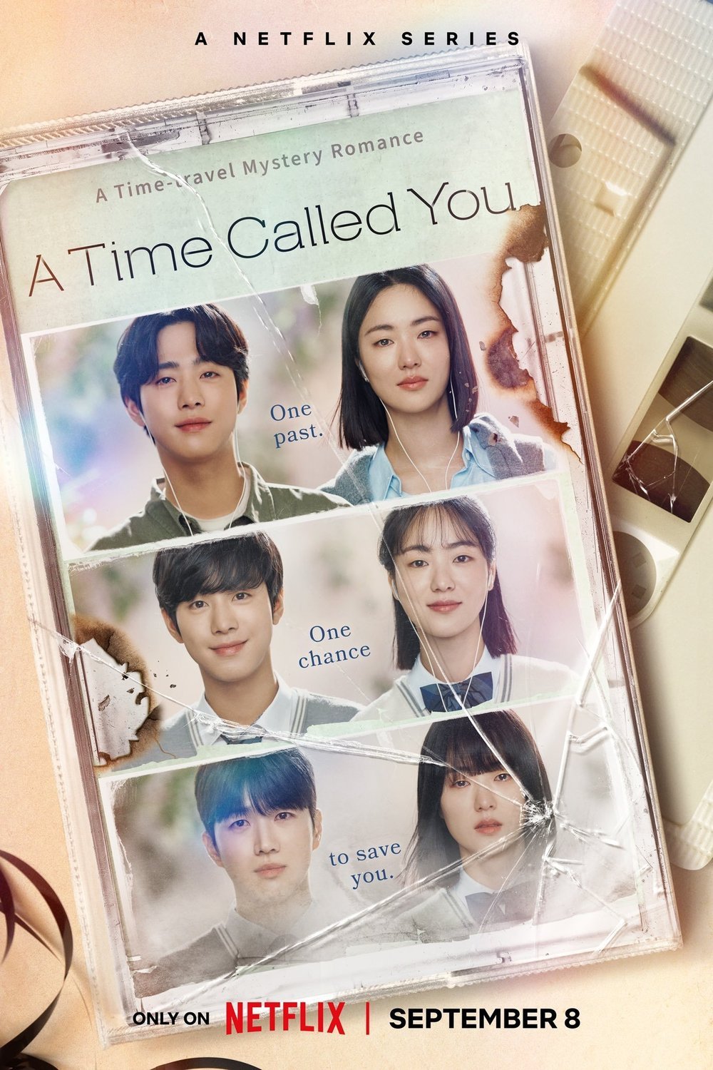 L'affiche originale du film A Time Called You en coréen